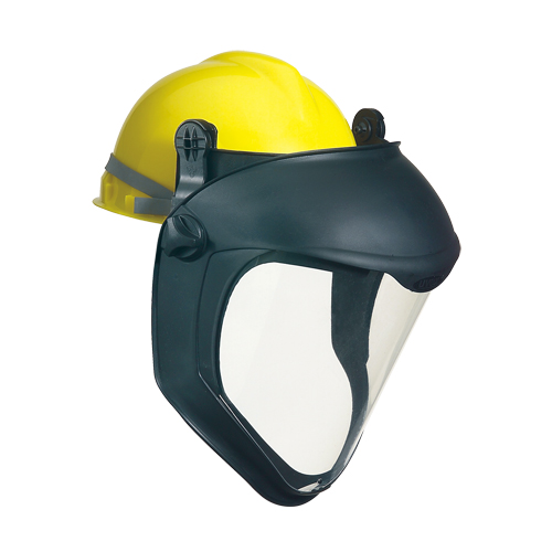 Uvex&reg; Bionic Faceshield with Hardhat Adapter, Polycarbonate Absolute Business Supply