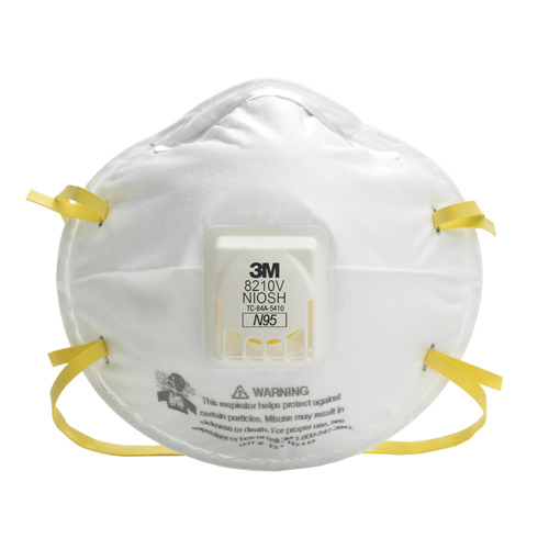 Respirateurs contre les particules 8210V, N95, Certifi&eacute; NIOSH Absolute Business Supply