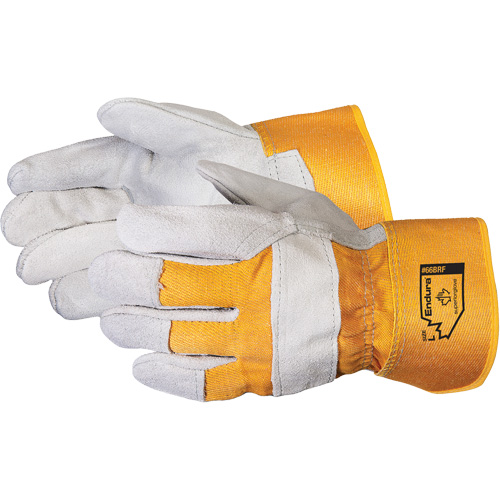 Endura&reg; Winter Split Fitters Gloves, One Size, Split Cowhide Palm, Foam Fleece Inner Lining Absolute Business Supply