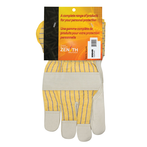 Superior Warmth Winter-Lined Fitters Gloves, Large, Grain Cowhide Palm, Thinsulate Inner Lining Absolute Business Supply