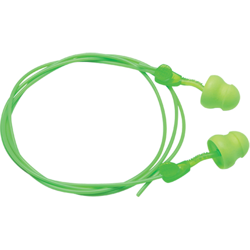 Glide Foam Earplugs, Bulk - Box, Corded Absolute Business Supply