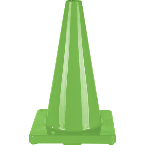 Coloured Traffic Cone, 18", Green Absolute Business Supply