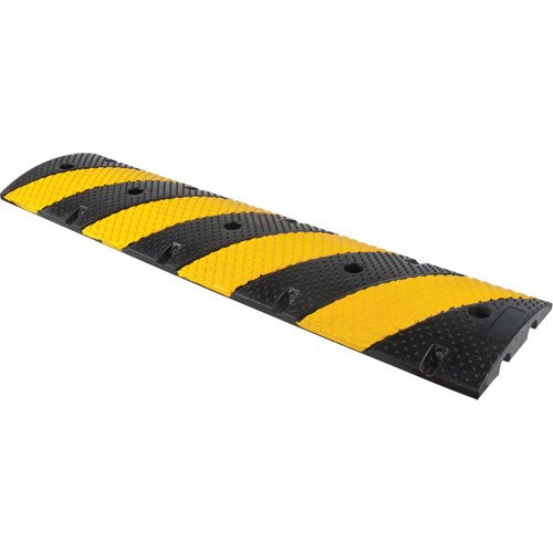 Speed Bump, Rubber, 4' L x 11-3/4" W x 2" H Absolute Business Supply
