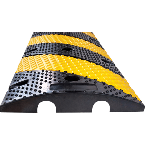 Speed Bump, Rubber, 4' L x 11-3/4" W x 2" H Absolute Business Supply