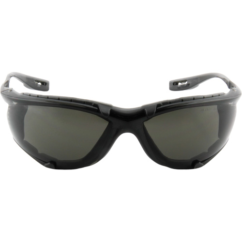 Virtua Safety Glasses with Foam Gasket, Grey/Smoke Lens, Anti-Fog, ANSI Z87+/Meets/Exceeds CSA Z94.3 Absolute Business Supply
