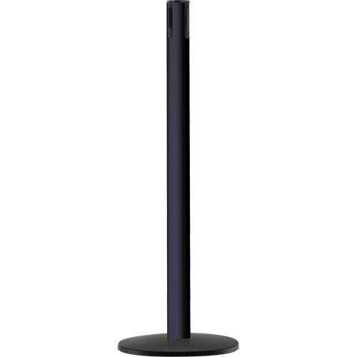 Syst&egrave;me Advance TensaBarrier - Poteau r&eacute;cepteur, Hauteur de 36", Noir Absolute Business Supply