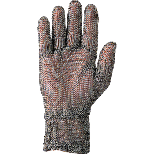 Gant en maille &agrave; manchette de 2", Taille Petit/7, Enveloppe en Acier inoxydable, ANSI/ISEA 105 niveau 5 Absolute Business Supply