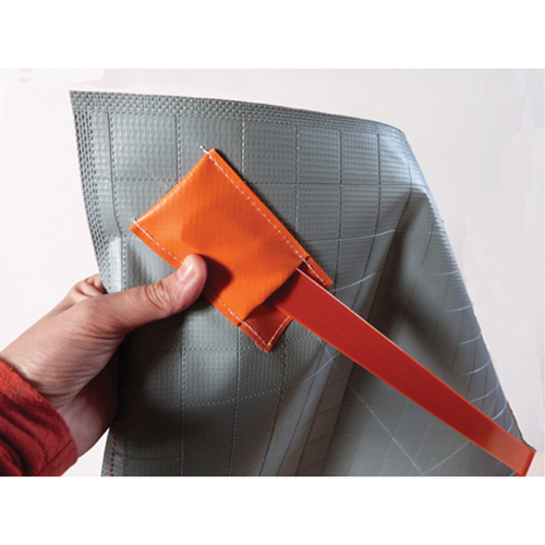 Panneau pour condition temporaire &agrave; rouler avec fl&egrave;che, 24" x 24", Vinyle, Pictogramme Absolute Business Supply