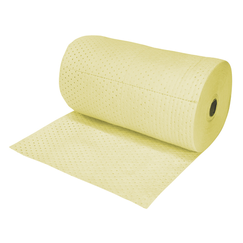 Premium Fine Fibre Sorbent Rolls, Heavyweight, 150' L x 15" W, 50 gal. Absorbancy Absolute Business Supply