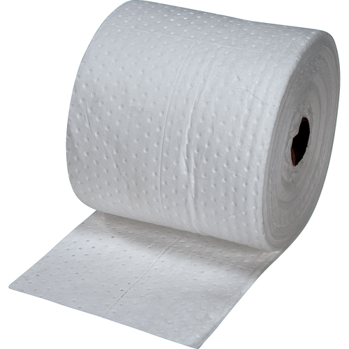 Premium Laminated (SMS) Sorbent Rolls, Heavyweight, 150' L x 15" W, 25 gal. Absorbancy Absolute Business Supply