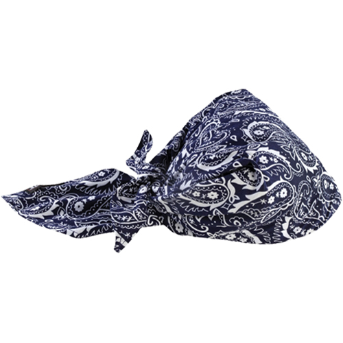 Chill-Its&reg; 6710CT Cooling Triangle Hats, Blue Absolute Business Supply