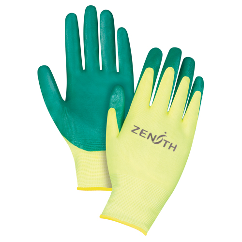 Gants de premi&egrave;re qualit&eacute; ZX-3, 11/2T-Grand, R&ecirc;vetement Nitrile, Calibre 15, Enveloppe en Nylon Absolute Business Supply