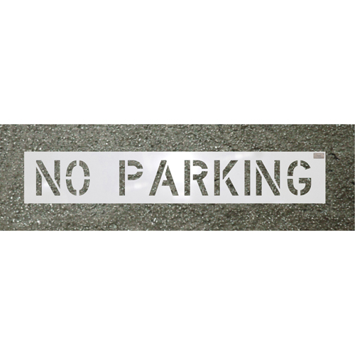 Parking Lot Stencils, Pictogram, 4" x 3" Absolute Business Supply