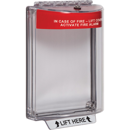 Couvercles pour alertes d'incendie Universal Stopper, Encastr&eacute; Absolute Business Supply
