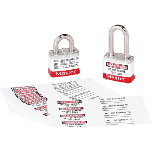 Zenex Thermoplastic Photo Padlock Identification Labels Absolute Business Supply