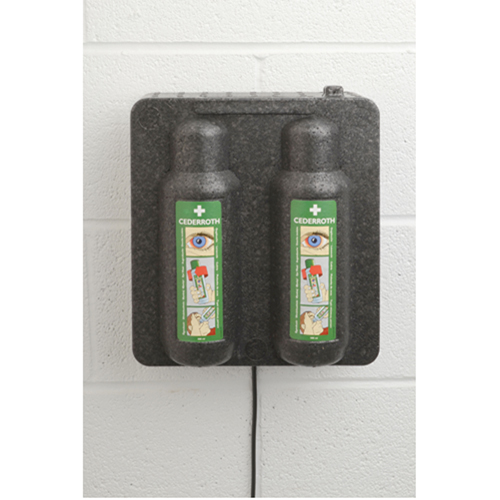 Armoires chauff&eacute;es pour douche oculaire Cederroth, Bouteille Vide, 500 ml Absolute Business Supply