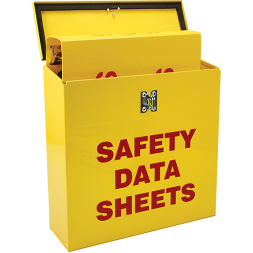 Safety Documents Job-Site Box, English, Binders Included Absolute Business Supply