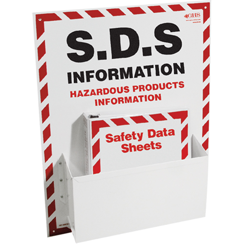MSDS or SDS Information Centres, English, Binders Included Absolute Business Supply