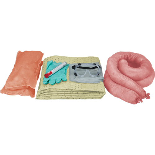 10-Gallon Vehicle Spill Replacement Kit, Hazmat Absolute Business Supply