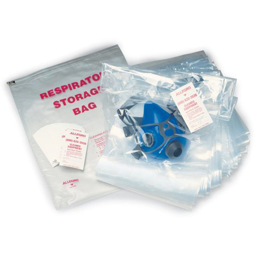 ALLEGRO INDUSTRIES Disposable Storage Bags for 4002 Respirator Cleaning Kit Absolute Business Supply