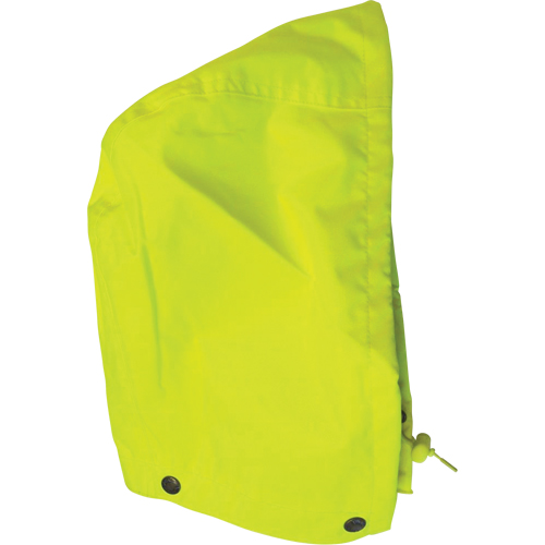 Hood for 3-In-1 Viking Jacket, High Visibility Lime-Yellow, Polyester/PVC Absolute Business Supply