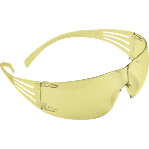 Lunettes de s&eacute;curit&eacute; SecureFit s&eacute;rie 200, Lentille Ambr&eacute;e, Antibu&eacute;e, ANSI Z87+/R&eacute;pond ou surpasse la norme CSA Z94.3 Absolute Business Supply