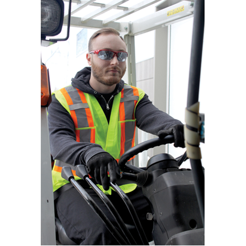 Z1900 Series Safety Glasses, Blue Lens, Anti-Scratch, Meets/Exceeds CSA Z94.3 Absolute Business Supply