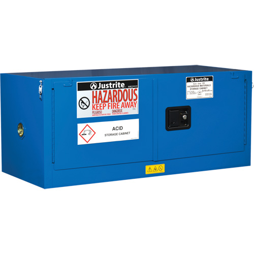 Armoires empilable pour rangement de mati&egrave;res dangereuses Sure-Grip Ex, 12 gal., 43" x 18" x 18" Absolute Business Supply