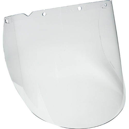 V-Gard&reg; Visor for Chemical and Splash Applications, Propionate, Clear Tint Absolute Business Supply