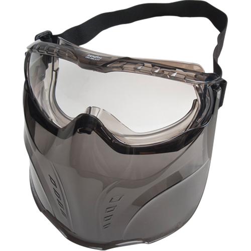 Lunettes &agrave; coques de s&eacute;curit&eacute; avec visi&egrave;re de s&eacute;rie Z2300, Lentille Transparent, Antibu&eacute;e, Ventilation Indirecte Absolute Business Supply