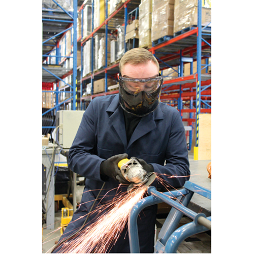 Lunettes &agrave; coques de s&eacute;curit&eacute; avec visi&egrave;re de s&eacute;rie Z2300, Lentille Transparent, Antibu&eacute;e, Ventilation Indirecte Absolute Business Supply