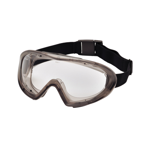 Capstone 500 Series Safety Goggles, Grey Lens, Anti-Fog/Anti-Scratch, Indirect Vent Absolute Business Supply