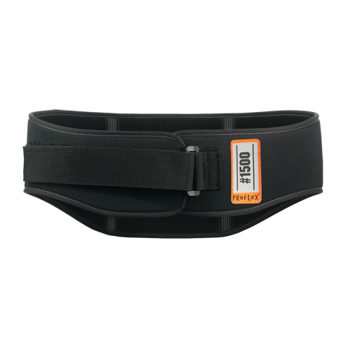 Proflex&reg; 1500 Weight Lifter's Style Back Support, Nylon Jersey, Large Absolute Business Supply