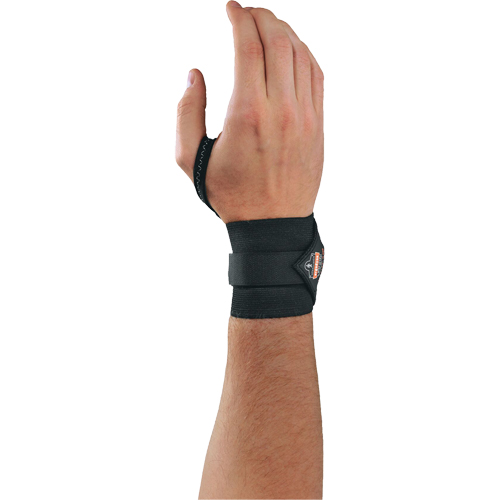 Serre-poignets avec boucle de pouce mod&egrave;le 420 Proflex , &eacute;lastique, Grand/T-Grand Absolute Business Supply