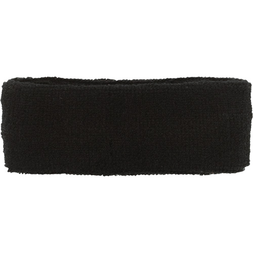 Chill-Its&reg; 6550 Head Sweatband, Black Absolute Business Supply