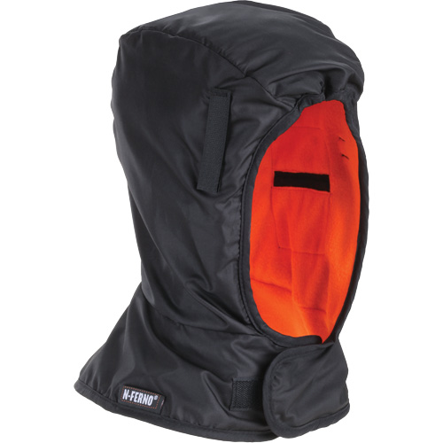 Coiffe d'hiver &eacute;conomique &agrave; deux couches N-Ferno 6840, Doublure en Molleton, Taille unique, Noir Absolute Business Supply