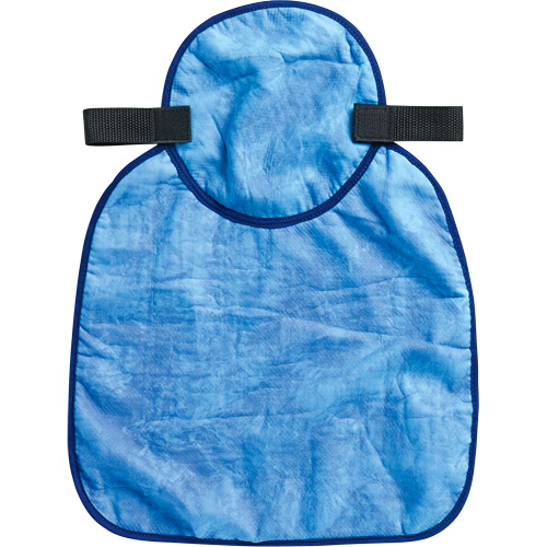 Chill-Its&reg; 6717CT Cooling Hardhat Pad & Neck Shade, Blue Absolute Business Supply