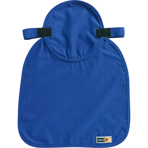 Tampon et voile pour le cou refroidissants et ignifug&eacute;s pour casque de s&eacute;curit&eacute; Chill-Its 6717FR, Bleu Absolute Business Supply