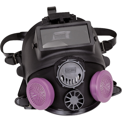 Respirateur &agrave; masque complet de la s&eacute;rie 7600 avec &eacute;quipement d'appoint pour le soudage, Silicone, Petit Absolute Business Supply