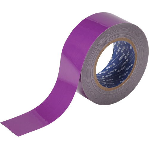 Ruban de marquage pour planchers ToughStripe, 2" x 100', Polyester, Mauve Absolute Business Supply