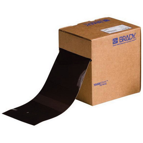 ToughStripe&reg; Floor Marking Tape, 4" x 100', Polyester, Brown Absolute Business Supply