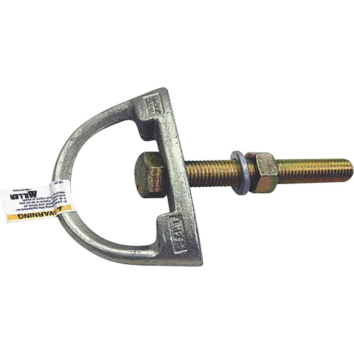 Miller&reg; Anchorage Connector with Hardware, D-Ring, Permanent Use Absolute Business Supply