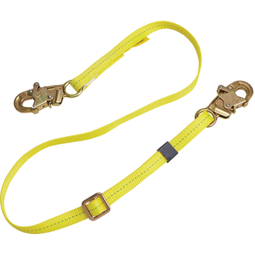 Web Adjustable Positioning Lanyard, 1 Legs, 6', CSA Class B, Polyester Absolute Business Supply