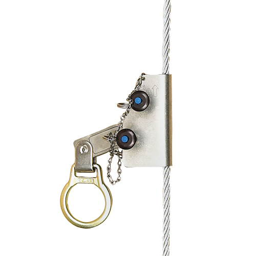 Lad-Saf Static Wire Rope Grab, 3/8" Rope Diameter Absolute Business Supply