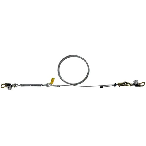 SecuraSpan HLL Lifeline Assembly, Galvanized Cable Absolute Business Supply