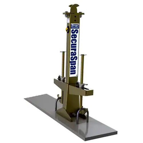 SecuraSpan Pour-in-Place/Fasten-in-Place HLL Stanchion Absolute Business Supply