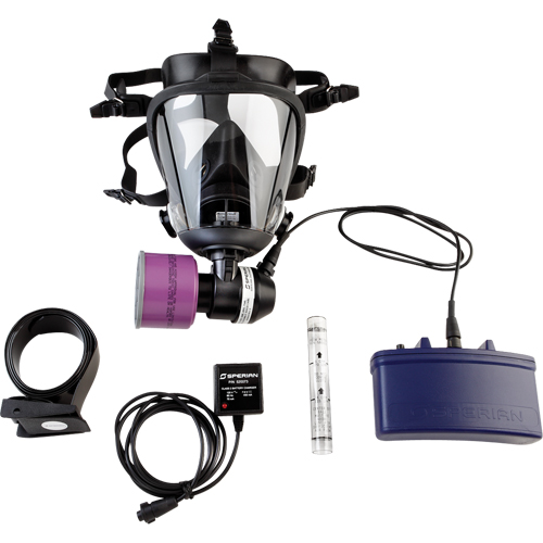 PR500 Series Face Mount PAPR, Facepiece Respirator, NiCd Battery Absolute Business Supply