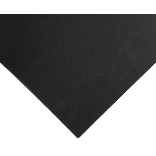 Electrically Conductive Mat No.785, 3' W x 10' L x 3/32" T, PVC, Smooth, Black Absolute Business Supply
