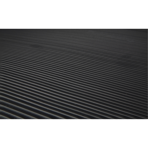 KleenSweep Mat No.391, Runner, 2' x 105' x 1/8", Black Absolute Business Supply