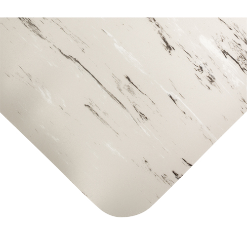 Tile-Top Select Anti-Microbial Mats No.494, Smooth, 2' x 10' x 1/2", Grey, PVC Absolute Business Supply